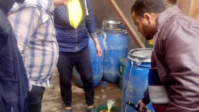 ضبط 123 كيلو مخللات ولانشون غير صالحة للاستخدام الآدمي بالقليوبية