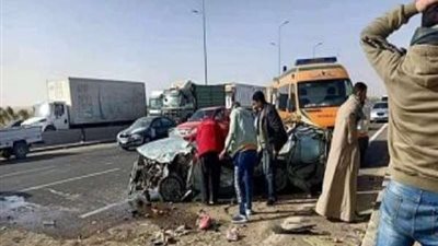 تصادم سيارة أنابيب وموتوسيكل تسبب في مصرع مواطن بمحافظة قنا