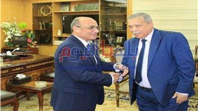 وزير العدل يستقبل رئيس هيئة النيابة الإدارية
