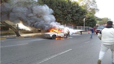 تنفيذًا لتوجيهات الرئيس السيسي.. حياة كريمة تقدم الدعم اللازم لسائق التاكسي المُحترق