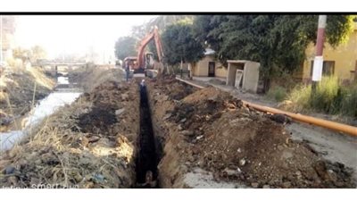 توصيل خدمة الغاز الطبيعي لقرية 