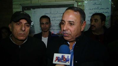 تيسير مطر يتحدث عن الانتخابات وخطط التنمية بالنادي المصري القاهري (فيديو)