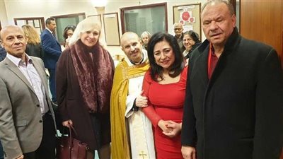 اتحاد المصريين في الخارج ببريطانيا يشارك الكنيسة المصرية احتفالات الكريسماس