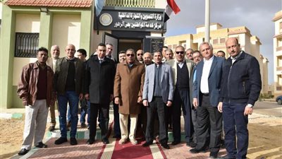 محافظ مطروح يفتتح مكتب تموين حي الزهور لخدمة أهالي المنطقة