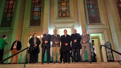 وفد الحرية المصري يقدم التهنئة للأقباط الكاثوليك بمناسبة عيد الميلاد