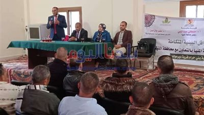 ندوات توعوية لـ4 كليات بقافلة جامعة المنيا لقرية 