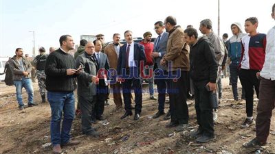 محافظ المنوفية: رفع 50% من تراكمات القمامة بأرض عرفة بمدينة شبين الكوم