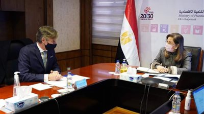 وزيرة التخطيط تلتقي الممثل المقيم لبرنامج الأمم المتحدة الإنمائي