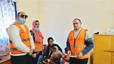 وزيرة التضامن توجه فريق التدخل السريع بإنقاذ أم وأطفالها بمدينة نصر