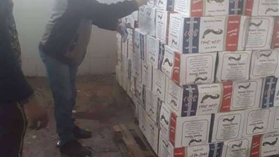 ضبط 2 طن حلاوة طحينية محظور تداولها بالقليوبية