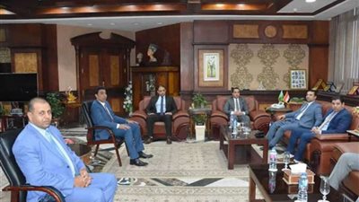 محافظ المنيا يستقبل وفد مستشاري هيئة قضايا الدولة