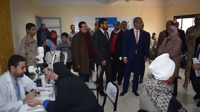 محافظ الفيوم يترقب أعمال مبادرة 