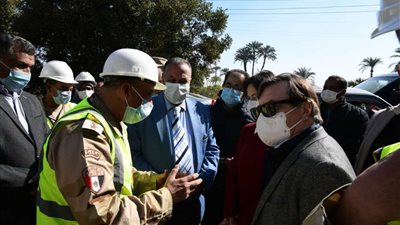 خلال زيارتهم لقنا..  وفد الأمم المتحدة يشيدون بحجم إنجاز مشروعات حياة كريمة