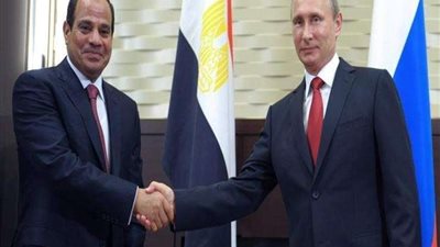 السيسي يجري اتصالًا هاتفيًا مع الرئيس الروسي فلاديمير بوتين