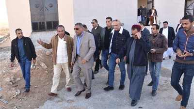 تفاصيل زيارة محافظ مطروح لمدينة رأس الحكمة