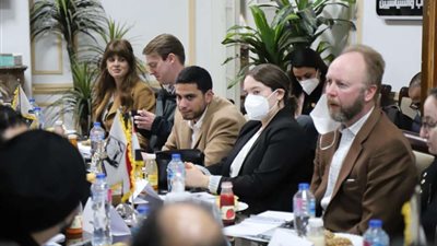 تنسيقية شباب الأحزاب والسياسيين تستضيف وفد من الكونجرس الأمريكي خلال زيارته لمصر