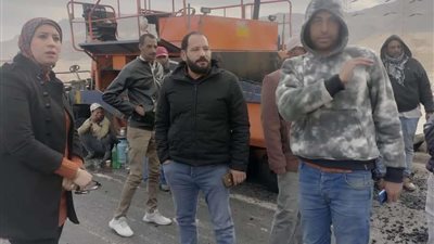 رئيسة جهاز خليج السويس تتفقد أعمال الطرق بتوسعات المنطقة الصناعية.. تفاصيل