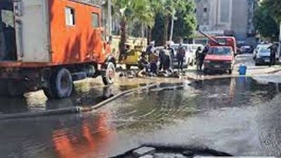 تسرب المياه إلى صهريج ابن النبيه الأثري بمحافظة الإسكندرية  (تفاصيل)