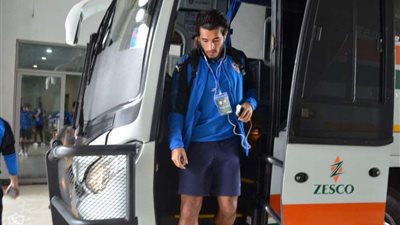 بعثة الزمالك تصل ملعب 