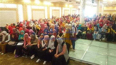 بالصور.. 4 آلاف طالب وطالبة يشاركون في القوافل التعليمية ببني سويف