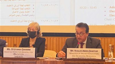 مصر ترأس المؤتمر الدولي لاعتمـاد اتفاقية الاعتراف بدراسات التعليم العالي