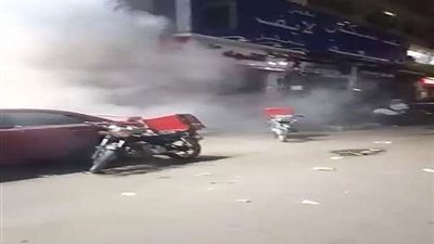 السيطرة على النيران المشتعلة بمحل وجبات سريعة بـ6 أكتوبر