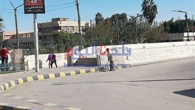 رفع 50 طن مخلفات وقمامة وإزالة 5 قراريط تعديات في المهد ببني سويف