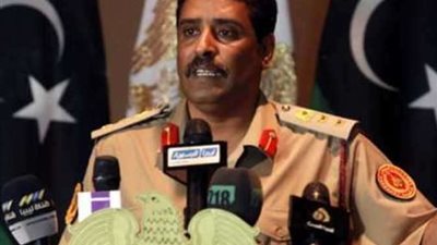 المسماري يعلن وصول 300 إرهابي من سوريا للقتال مع حكومة الوفاق في ليبيا