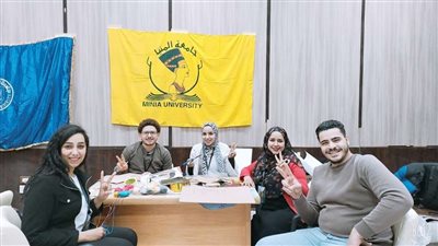 جامعة المنيا تشارك في مهرجان الحرف الشعبية بأسوان