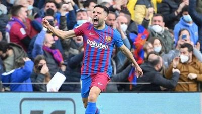 الدوري الإسباني.. جوردي ألبا ينهي الصيام التهديفي مع برشلونة بهدف أسطوري في أتليتكو مدريد 