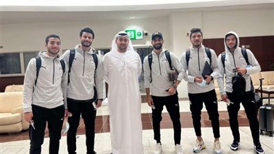 لاعبي الأهلي الدوليين في الإمارات استعدادا للانضمام للفريق في كأس العالم للأندية