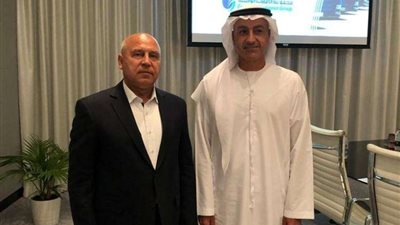 وزير النقل يبحث مع مجموعة بن عمير فرص الاستثمار بمشروع الاتوبيس الترددي