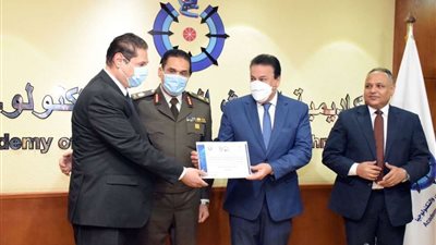 أكاديمية البحث العلمي تنظم احتفال للفائزين فى مسابقة 