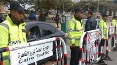 تحويلات مرورية بـ شارع عمر بن الخطاب في مصر الجديدة