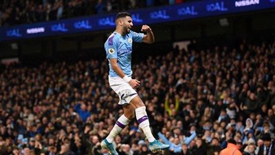 محرز يقود تشكيل مانشستر سيتي لمواجهة إيفرتون