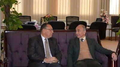 محافظ الشرقية ورئيس جامعة الزقازيق يبحثان سبل تطوير التعاون