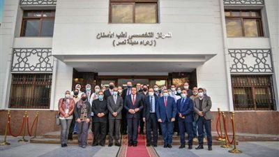 عبد الغفار يتفقد أعمال تطوير 