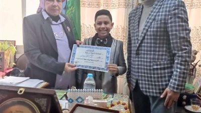 تعليم المنوفية يكرم الطلاب الفائزين في مسابقة المبدعين في العزف والغناء  للعام الدراسي الحالي