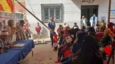 قافلة طبية تفحص 257 مريضًا في أبيس بالإسكندرية