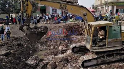 إزالة 18 حالة تعد على نهر النيل بالمنيا