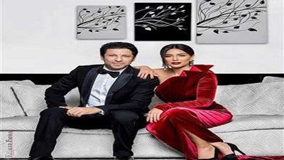 بالصور.. جلسة تصوير صادمة لإياد نصار وإنجي المقدم