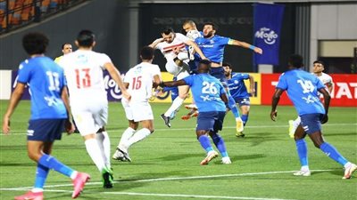 الزمالك يتعادل أمام سموحة في الشوط الأول بالدوري