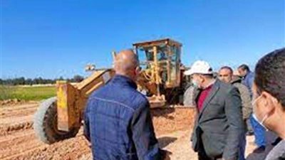 تنفيذ 30% من طريق مدينة برج العرب بالإسكندرية بتكلفة بلغت 12 مليون جنيه