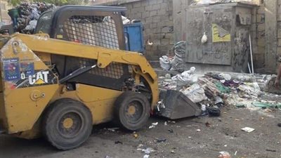 رفع 30 طن تراكمات ومخالفات هدم البناء بـ