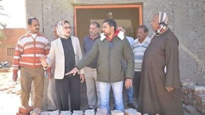 نائب محافظ الوادي الجديد تتفقد سير أعمال التجهيزات بجهاز حماية المستهلك