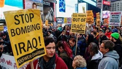 من قلب واشنطن.. تظاهرات تندد بمقتل قاسم سليماني