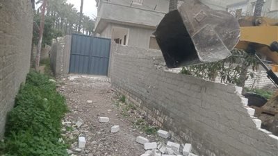 إزالة 4 تعدى على الأراضي الزراعية بمساحة 4665 متر بمركزي ادكو و وادي النطرون