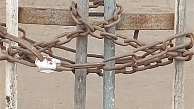 إيقاف معدية لعدم وجود خط التزام بتشغيلها  بالمجري الملاحي بكوم حمادة