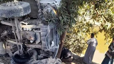 إصابة سيدتين في حادث انقلاب سيارة بقليوب