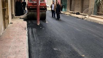 خريطة رصف طرق بتكلفة 10 ملايين و500 ألف جنيه فى البحيرة